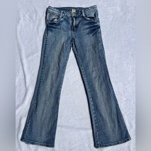 Arizona Jean Company Girls Medium Blue Flared Jeans